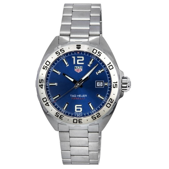 Tag Heuer Formula 1 Stainless Steel Blue Dial Quartz WAZ1118.BA0875 200M Men's Watch