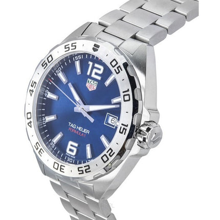 Tag Heuer Formula 1 Stainless Steel Blue Dial Quartz WAZ1118.BA0875 200M Men's Watch