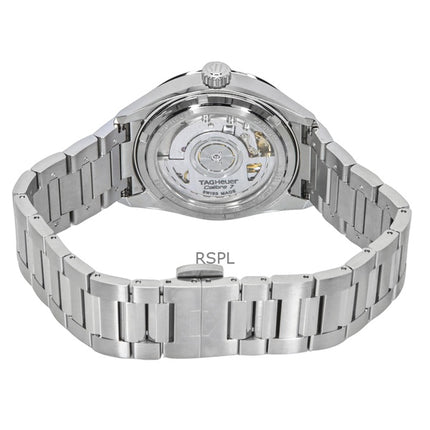 TAG Heuer Carrera Stainless Steel Turquoise Blue Dial Automatic WBN2316.BA0001 Women's Watch