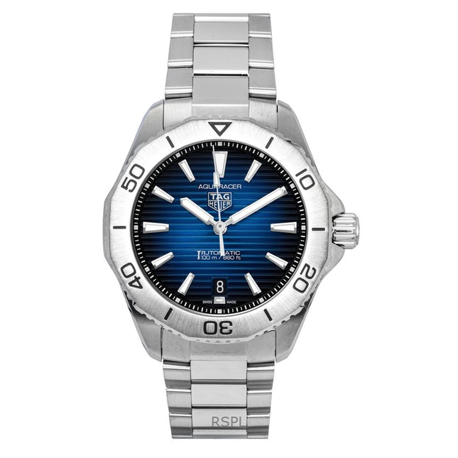Tag Heuer Aquaracer Stainless Steel Blue Dial Automatic Diver's WBP2111.BA0627 200M Men's Watch