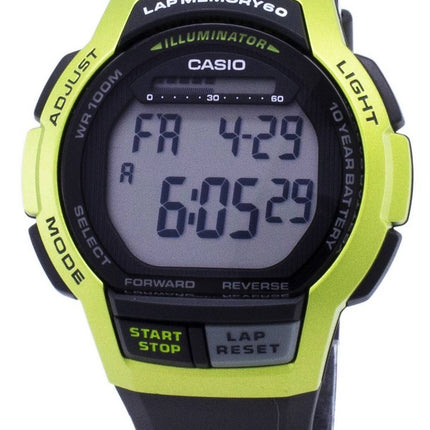 Casio Youth WS-1000H-3AV WS1000H-3AV Illuminator Digital Men's Watch