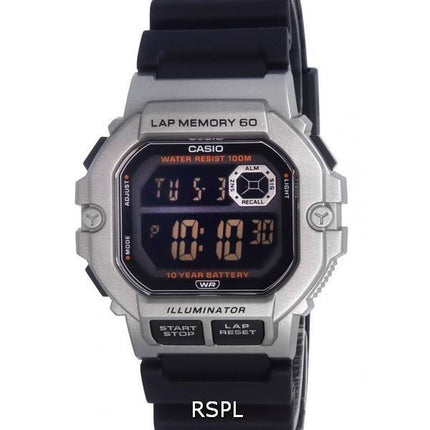 Casio Sports Gear Digital Dial Quartz WS-1400H-1B WS1400H-1B 100M Men's Watch