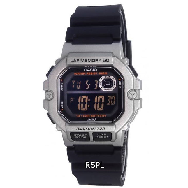 Casio Sports Gear Digital Dial Quartz WS-1400H-1B WS1400H-1B 100M Men's Watch