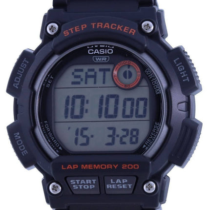 Casio Youth Digital Resin Strap WS-2100H-1A WS2100H-1 100M Men's Watch