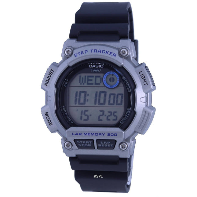 Casio Youth Digital Resin Strap WS-2100H-1A2 WS2100H-1 100M Men's Watch