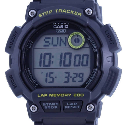 Casio Youth Digital Resin Strap WS-2100H-8A WS2100H-8 100M Men's Watch