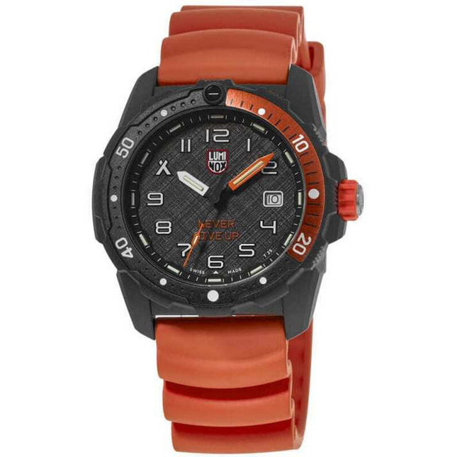 Luminox Bear Grylls Survival Never Give Up Limited Edition Black Dial Quartz Divers XB.3729.NGU 200M Men's Watch