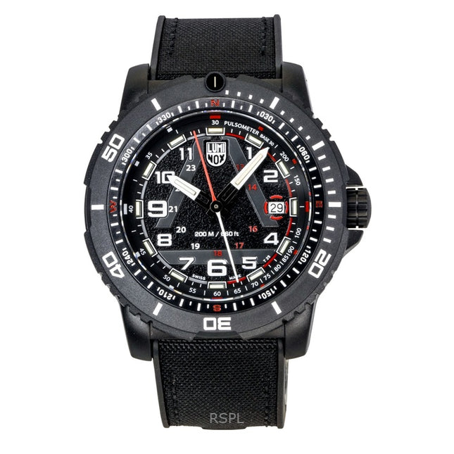 Luminox ICE-SAR Arctic Rubber Strap Black Dial Quartz Diver's XL.1081 200M Men's Watch