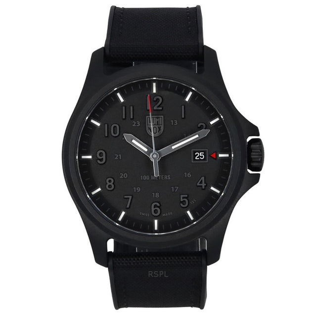 Luminox Atacama Field Urban Adventure Rubber Strap Black Dial Quartz XL.1961 100M Men's Watch