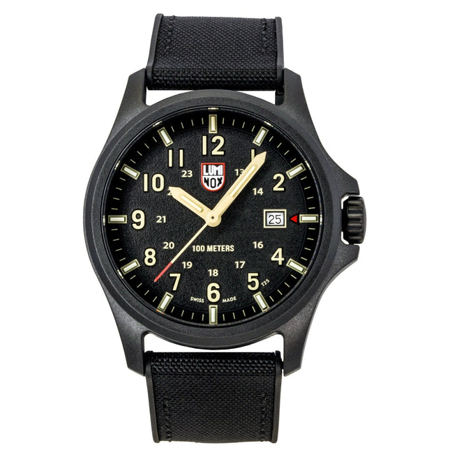 Luminox Atacama Field Rubber Strap Black Dial Quartz XL.1970.2 100M Men's Watch