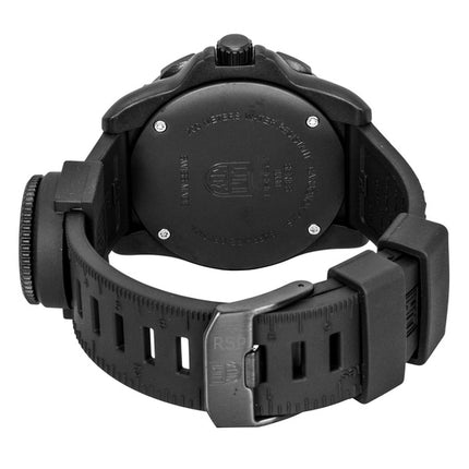 Luminox Recon Nav Spec GMT Rubber Strap Black Dial Quartz Diver's XL.8837.SET 200M Men's Watch