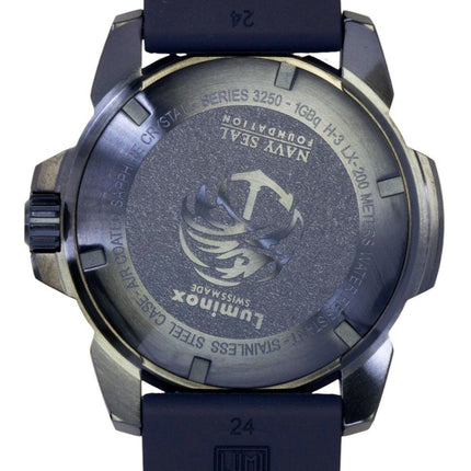 Luminox Navy Seal Rubber Strap Blue Dial Quartz Diver's XS.3253.CB.NSF.2 200M Men's Watch