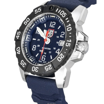 Luminox Navy Seal Rubber Strap Blue Dial Quartz Diver's XS.3253.CB 200M Men's Watch