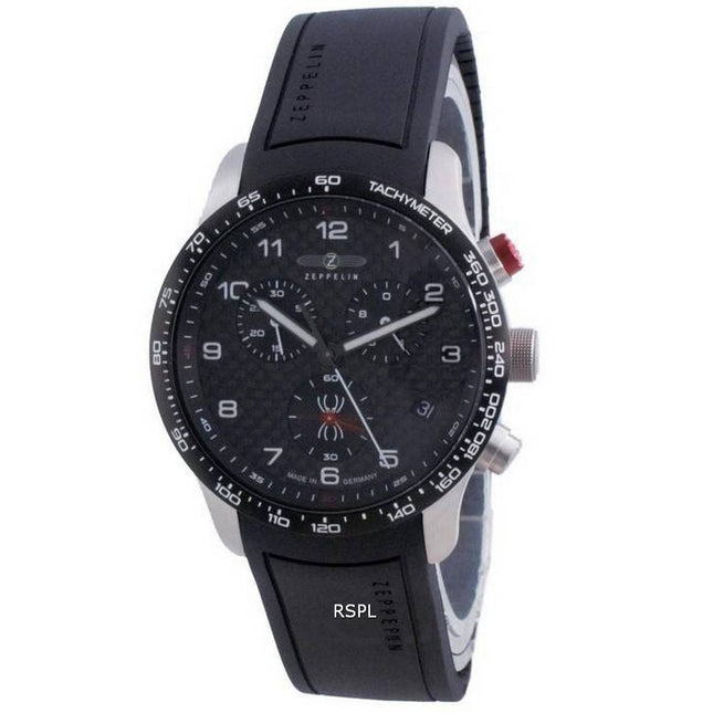 Zeppelin Alain Robert Limited Edition Chronograph Quartz 72944K-B 72944-KB 100M Men's Watch