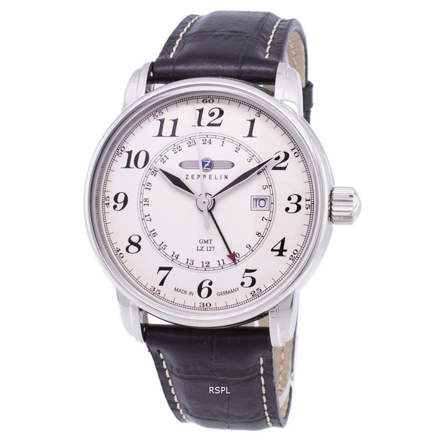 Zeppelin Series LZ127 Graf Germany Made 7642-5 76425 Men's Watch