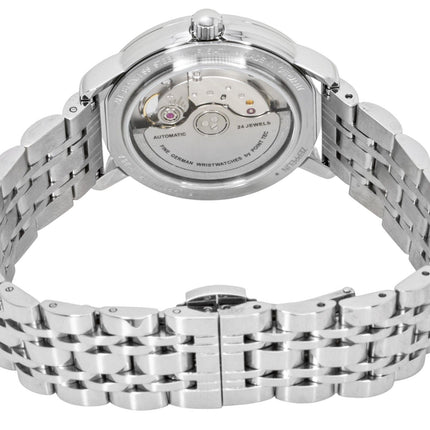 Zeppelin Friedrichshafen Stainless Steel Pink Dial Automatic 8569M5 Women's Watch