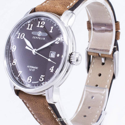 Refurbished Zeppelin Series LZ127 Graf Automatic Germany Made 8656-3 86563 Men's Watch