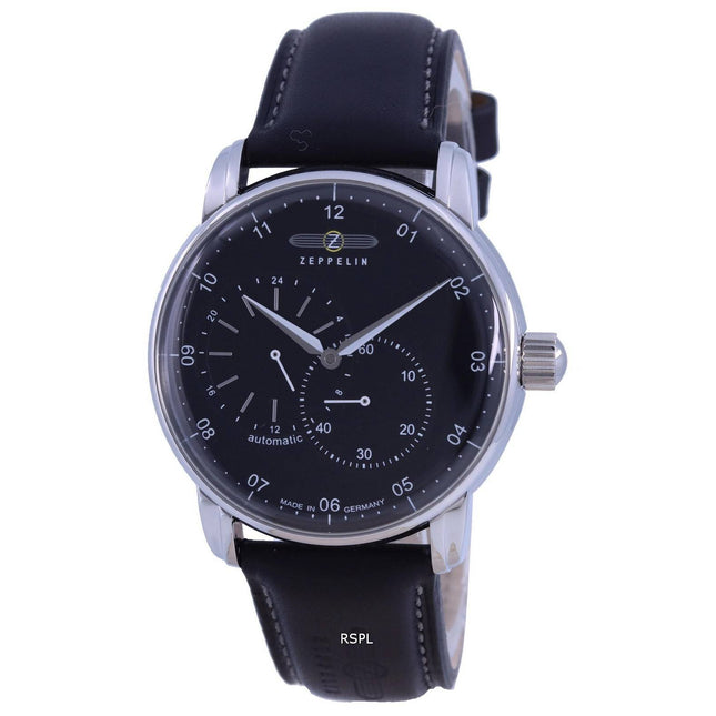 Zeppelin New Captain's Line Leather Strap Automatic 8662-2 86622 Men's Watch