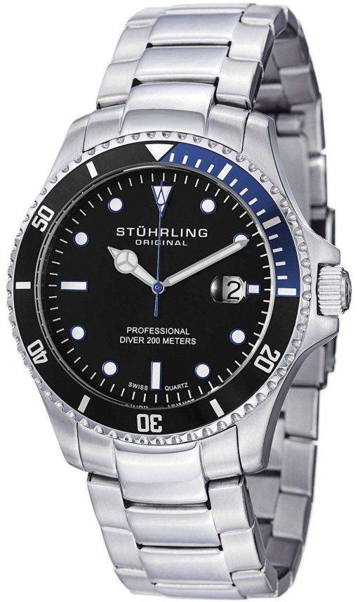 Stuhrling Original Regatta Quartz Divers 200M 326B.331151 Mens Watch
