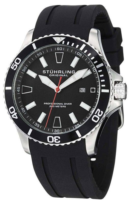 Stuhrling Original Aqua Diver Regatta Quartz 706.01 Mens Watch