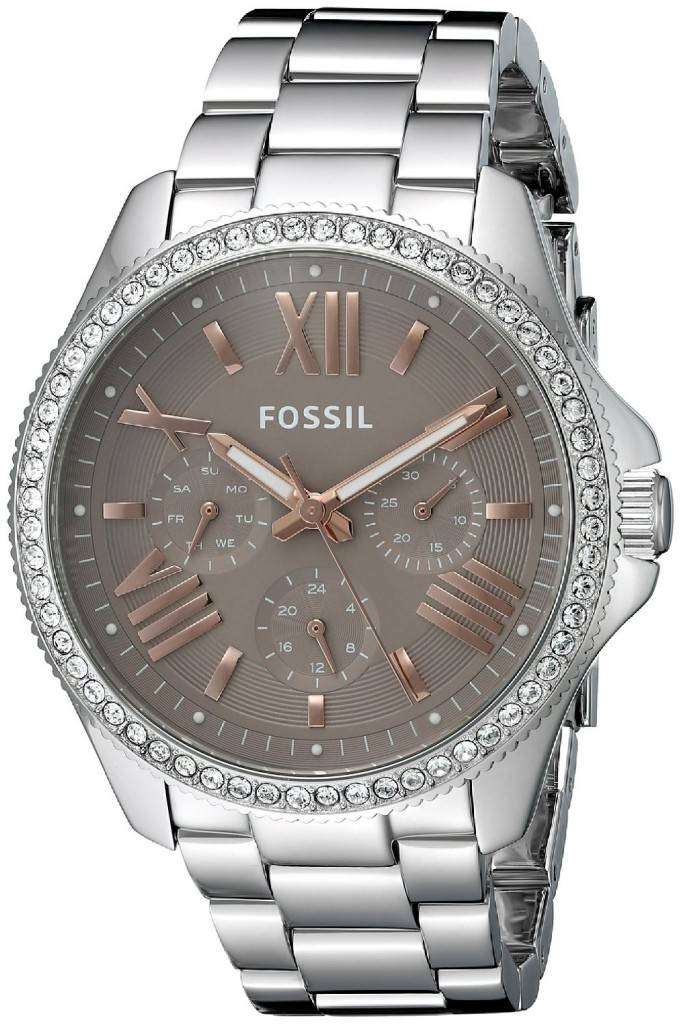 Fossil Cecile Multi-Function Crystallized AM4628 Womens Watch ...