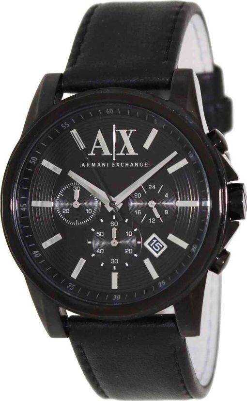 Armani Exchange Chronograph Black Dial AX2098 Mens Watch