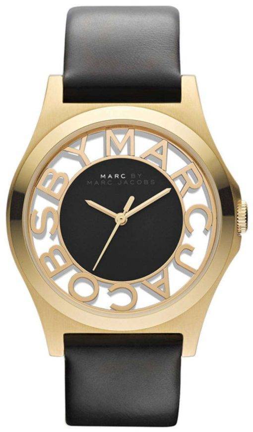 Marc By Marc Jacobs Henry Skeleton Black Dial MBM1246 Womens Watch