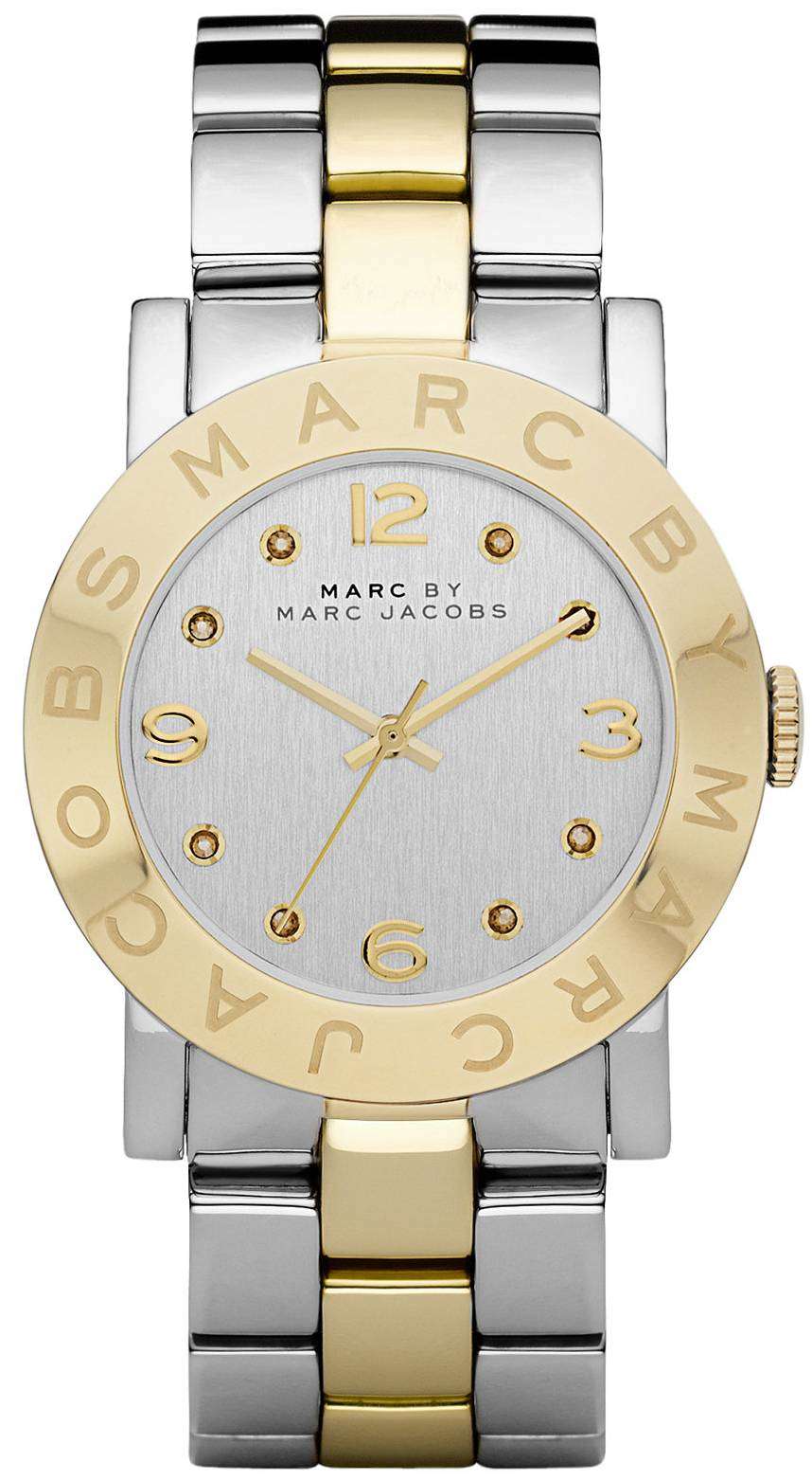 Marc By Marc Jacobs Amy Silver Dial Stainless Steel MBM3139 Womens ...