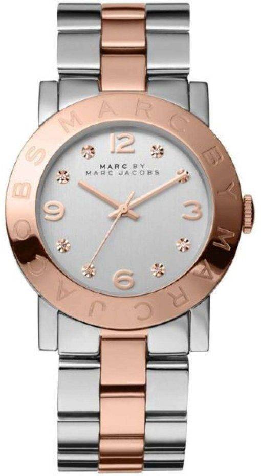 Marc By Marc Jacobs Amy Silver Dial Stainless Steel MBM3194 Womens Watch