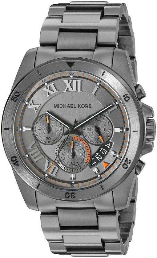 Michael Kors Brecken Gunmetal Tone Chronograph MK8465 Men's Watch