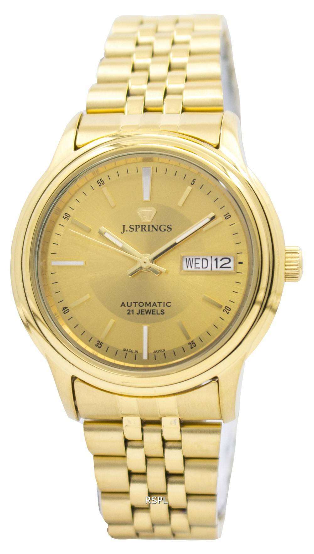  by Seiko Automatic 21 Jewels Japan Made BEB541 Men's Watch -  DownUnderWatches