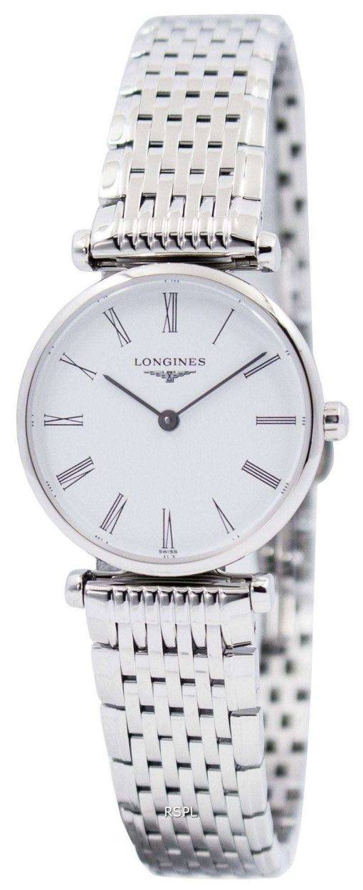 Longines La Grande Classique Quartz White Dial L4.209.4.11.6 Women's Watch