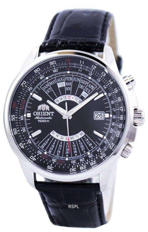 Orient Automatic Multi Year Calendar 100M FEU0700BBH Mens Watch