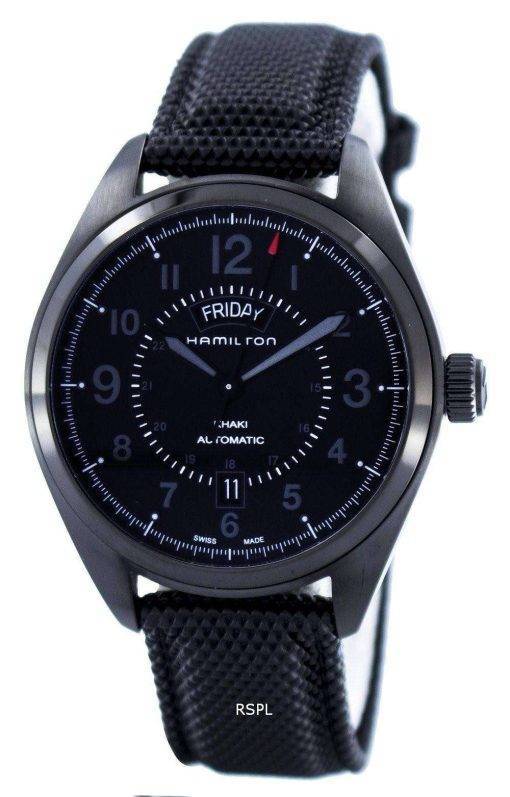 Hamilton Khaki Field Day Date Automatic Swiss Made H70695735 Mens Watch