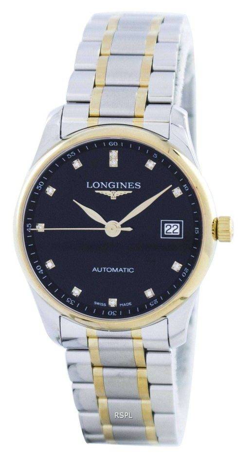 Longines Master Collection Automatic Diamond Accent L2.518.5.57.7 Mens Watch