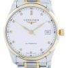 Longines Master Collection Automatic Diamond Accent L2.518.5.77.7 Mens Watch