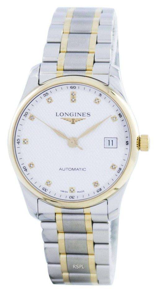 Longines Master Collection Automatic Diamond Accent L2.518.5.77.7 Mens Watch
