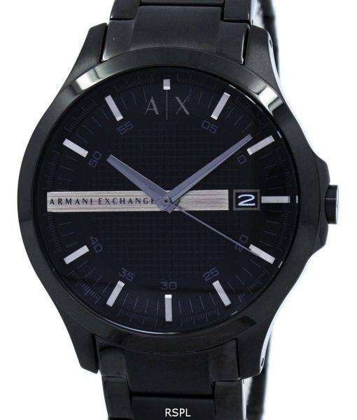 Armani Exchange Black Dial Stainless Steel AX2104 Mens Watch ...