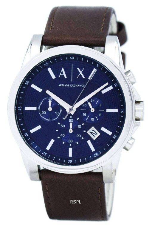 Armani Exchange Quartz Chronograph Blue Dial AX2501 Mens Watch