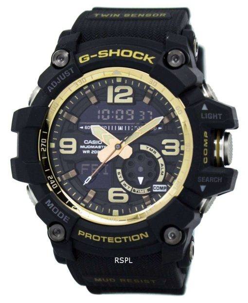 Casio G-Shock MUDMASTER Analog-Digital World Time Alarm GG-1000GB-1A Men's Watch