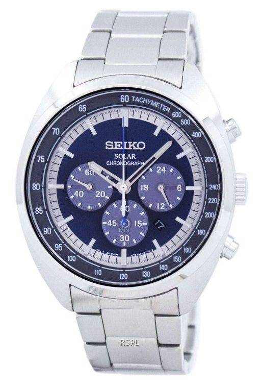 Seiko Solar Chronograph Tachymeter SSC619 SSC619P1 SSC619P Men's Watch