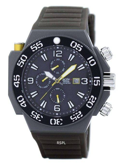 Westar Quartz 1000M 90075GGN466 Men's Watch