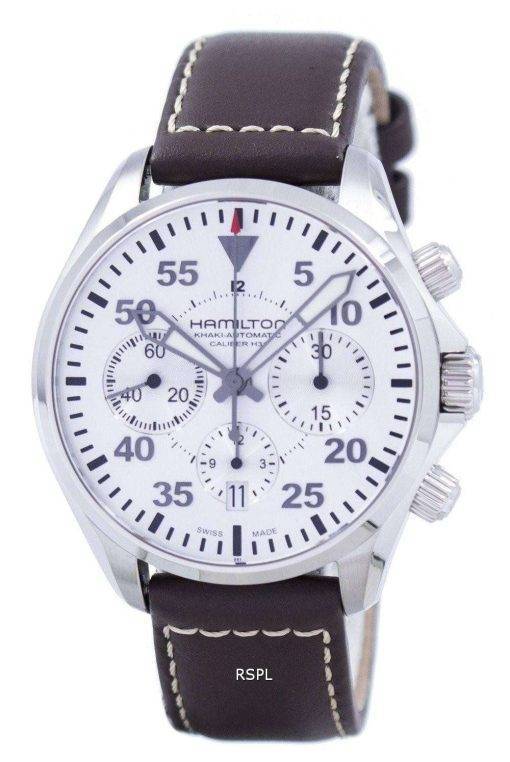 Hamilton Khaki Aviation Pilot Chronograph Automatic H64666555 Men's Watch