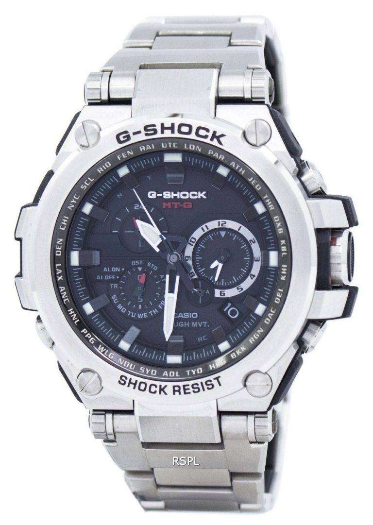 Casio G-Shock Tough Solar Radio Controlled MTG-S1000D-1A Men's Watch ...