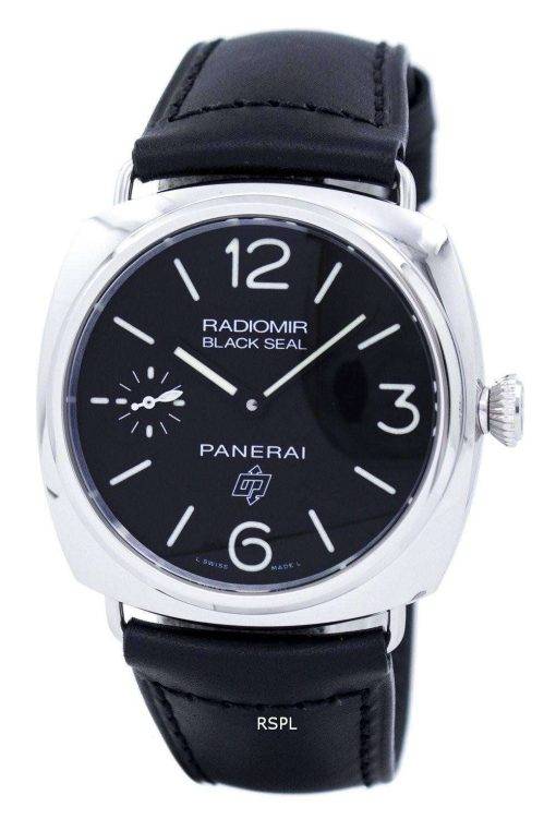 Panerai Radiomir Black Seal Logo Acciaio Automatic PAM00380 Men's Watch