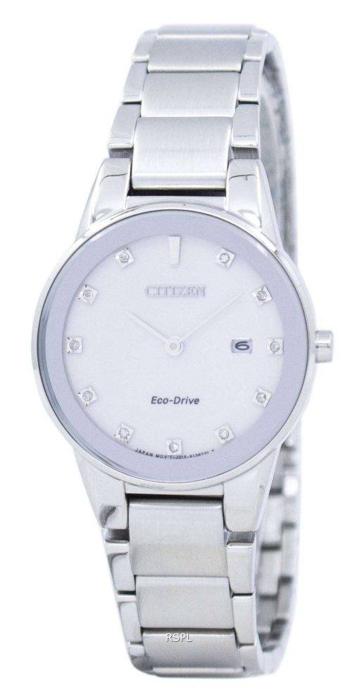 Citizen Axiom Eco-Drive Diamond Accent GA1050-51B Women's Watch