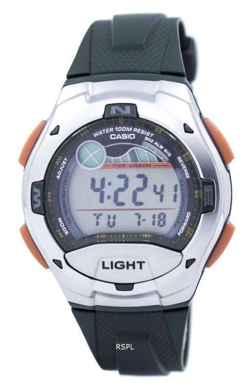 Casio Digital Sports Tide Graph Illuminator W-753-3AVDF W-753-3AV Mens Watch