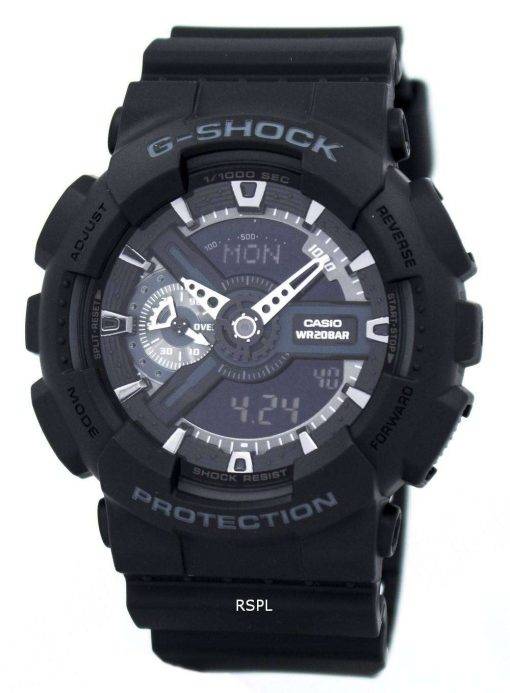 Casio G-Shock GA-110-1B GA-110-1 Mens Watch