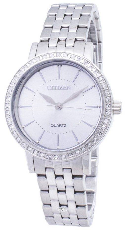 Citizen Quartz EL3040-80A Analog Diamond Accents Women's Watch