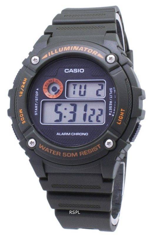 Casio Youth W-216H-3BV W216H-3BV  Illuminator Quartz Unisex Watch